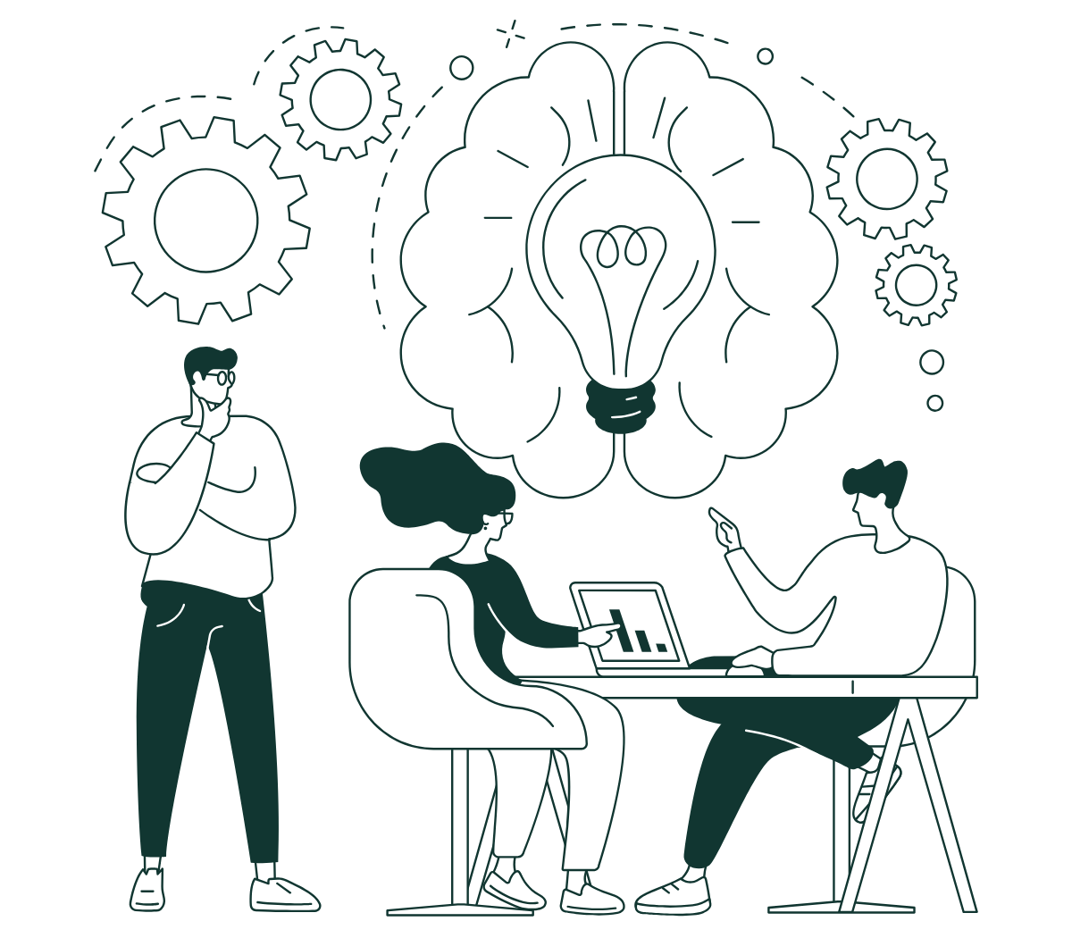 client and growth consultants connecting